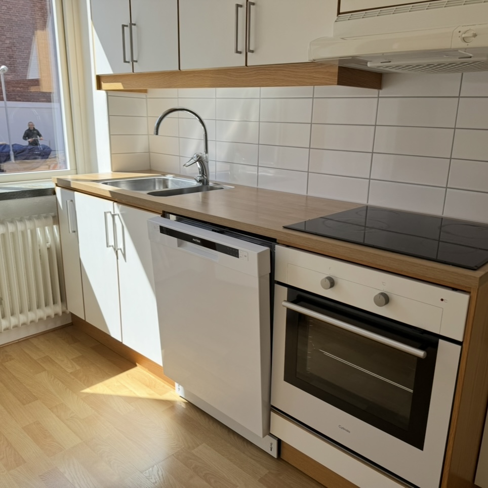 luftigt och ljust kök i Halmstad