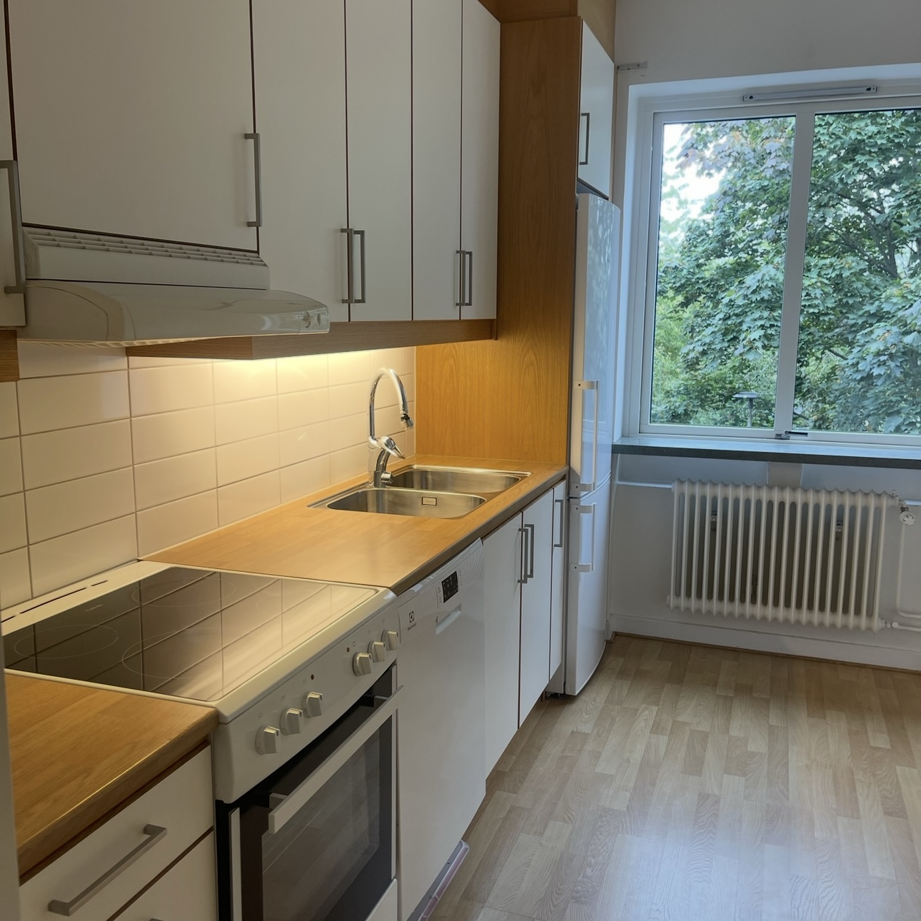 luftigt och ljust kök i Halmstad