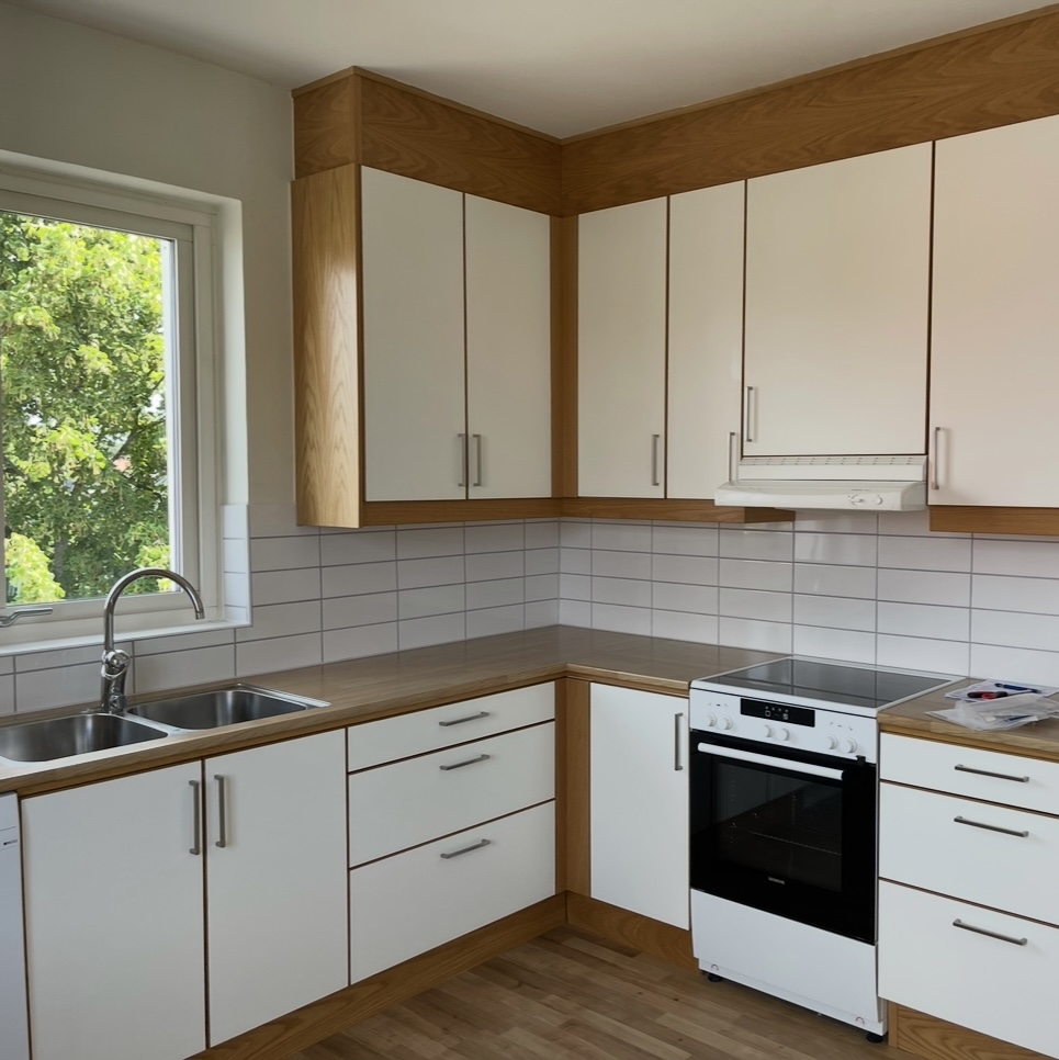 luftigt och ljust kök i Halmstad